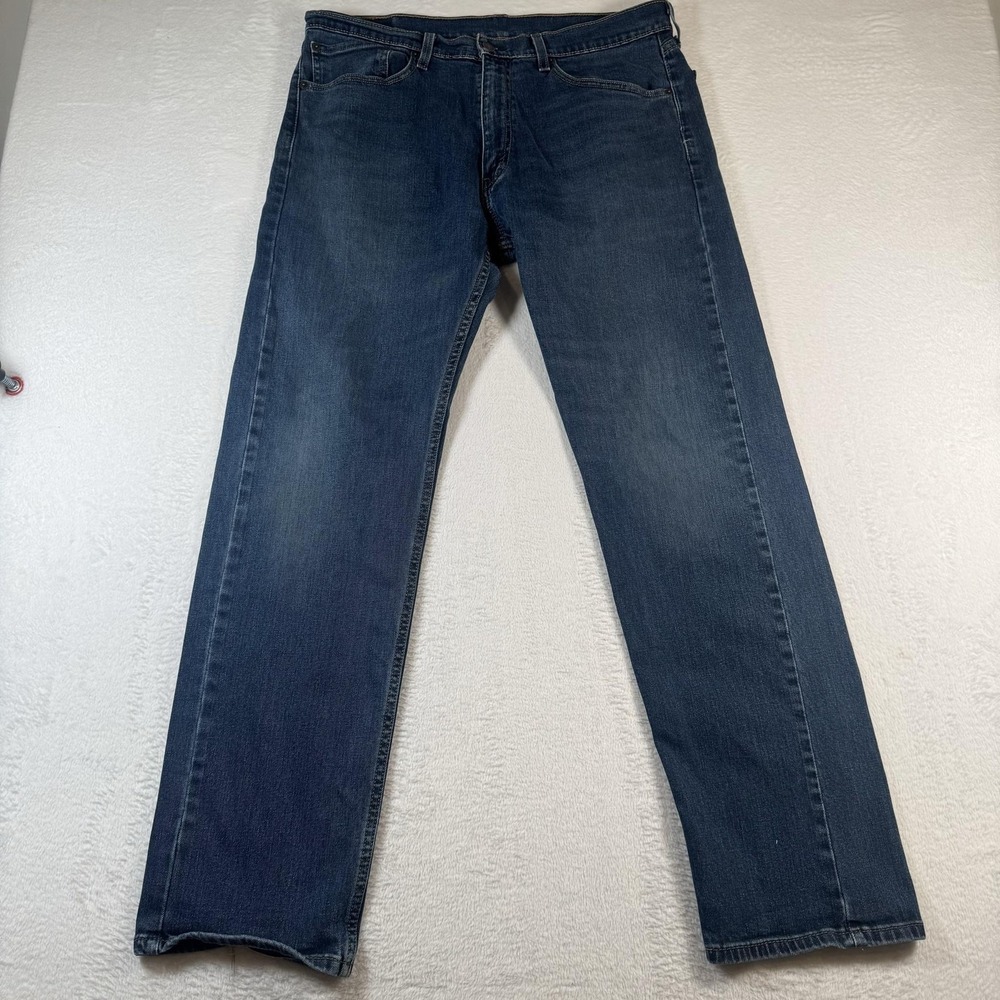 Levis 501 Jeans Mens 36x32 Blue Medium Wash Regular Straight Leg Denim Pants
